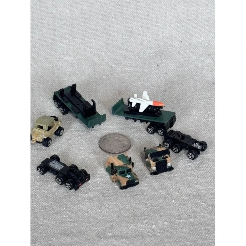 Micro Machines Military Vehicle‎ Lot Army Trucks Planes Tanks Toy Car Set